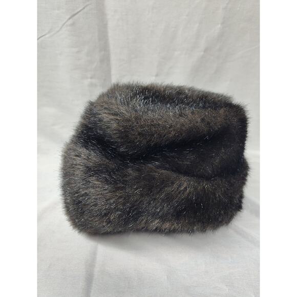 Vintage 1960s Ladies Sears Fashion Millinery Bucket Hat Pillbox Dress Mink Hat - Picture 6 of 6